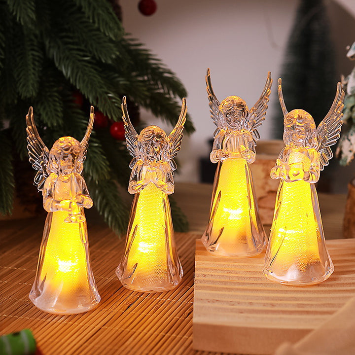 Elegante LED Engellichtfigur Karnz