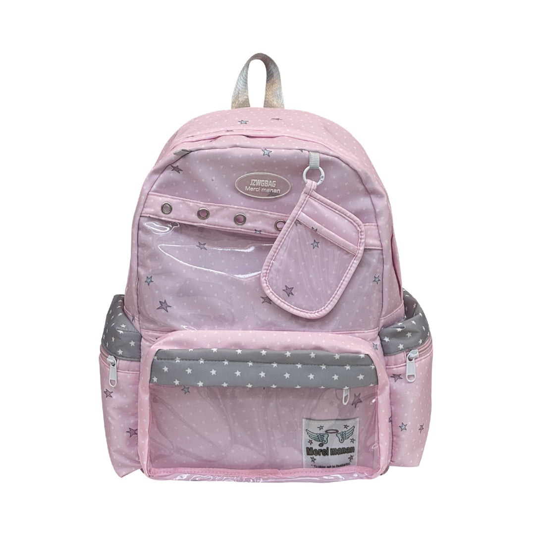 Spaß Stern Druck Rucksack
