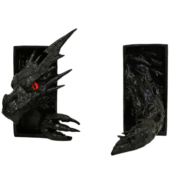 Drachen-Themen Buchstütze Skulptur