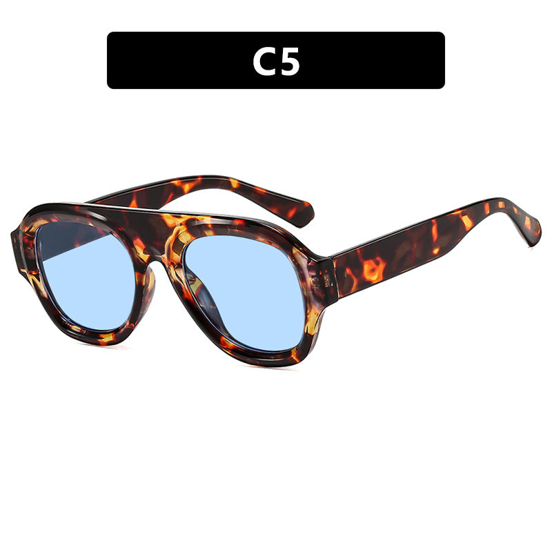 Damen oversized Sonnenbrille mit modernem Design und UV-Schutz Karnz