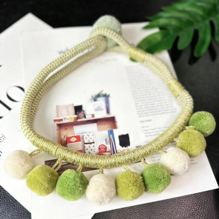 Trendige Strickkette Karnz