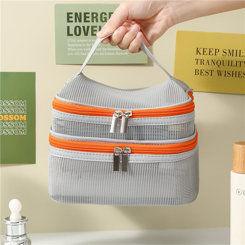 Dual Compartment Makeup Organizer Case Karnz