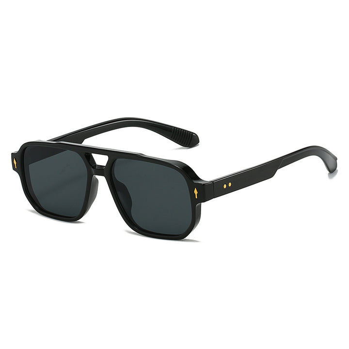 Oversized geometrische Sonnenbrille mit verbesserter UV-Schutz Karnz