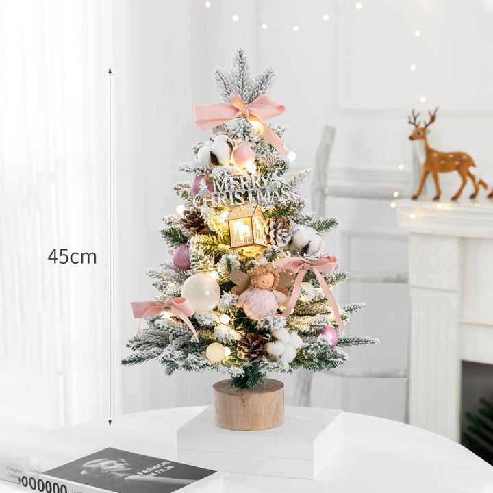 Dekorative Mini-Weihnachtsbaum mit LED-Lichtern