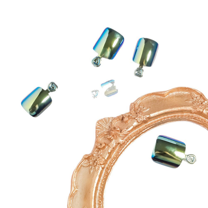 Premium Glänzendes Nagelkunst Pediküre Set Karnz