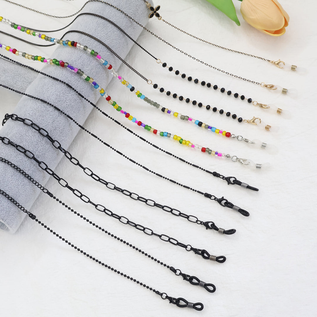 Beaded Eyewear Retainer Chain Karnz