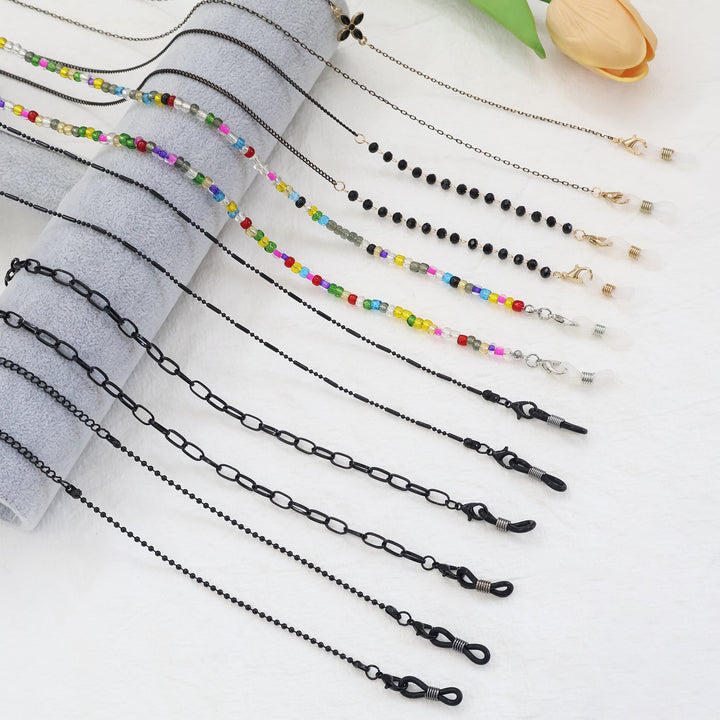 Beaded Eyewear Retainer Chain Karnz