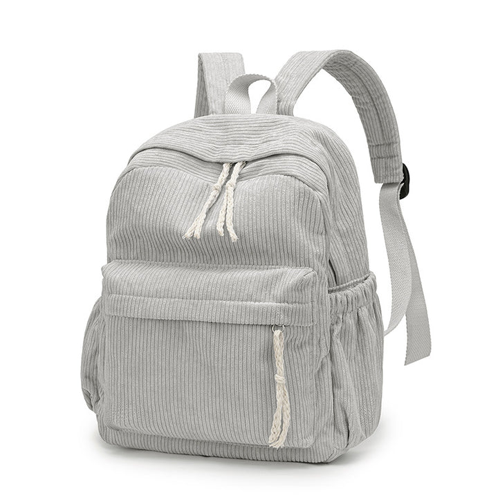 Cord-Rucksack mit Funktionalen Taschen Karnz