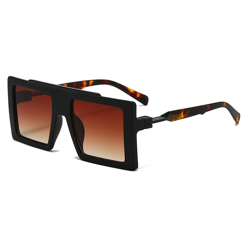 Damen modische Sonnenbrille mit rechteckigem Rahmen Karnz