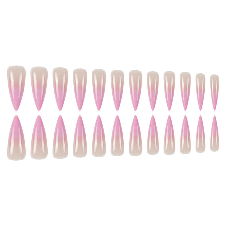 Ombre Stiletto Press-On Nägel Karnz