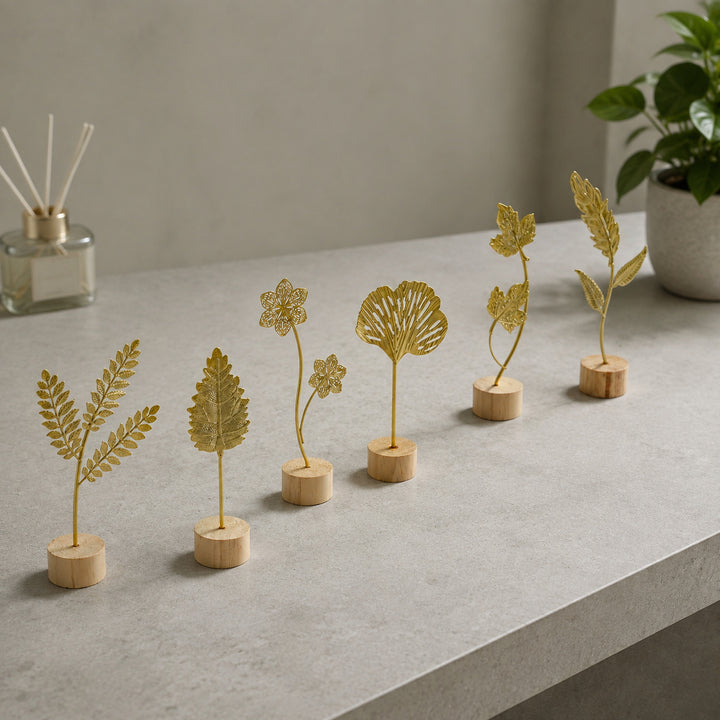 Florale Skulptur Dekor