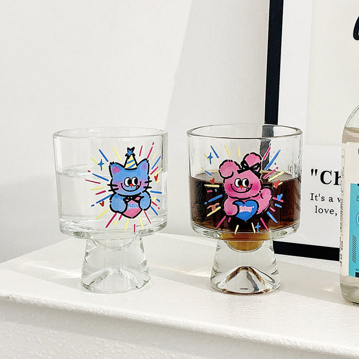 Lustige und Kreative Trinkglas mit Einzigartigem Tiermotiv Karnz