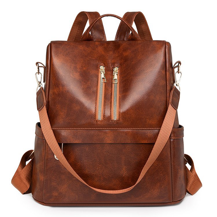 Vielseitiger Vegan-Leder-Rucksack Karnz