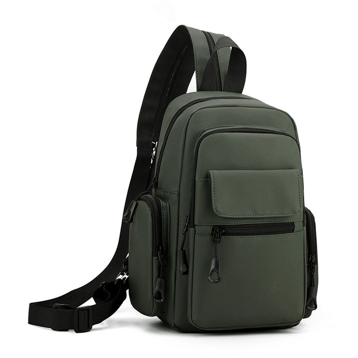 Kompakter Multi-Taschen Sling-Rucksack Karnz