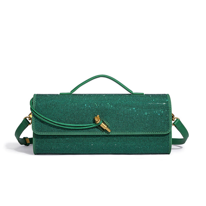Elegante Abendtasche mit Strassverzierung Karnz