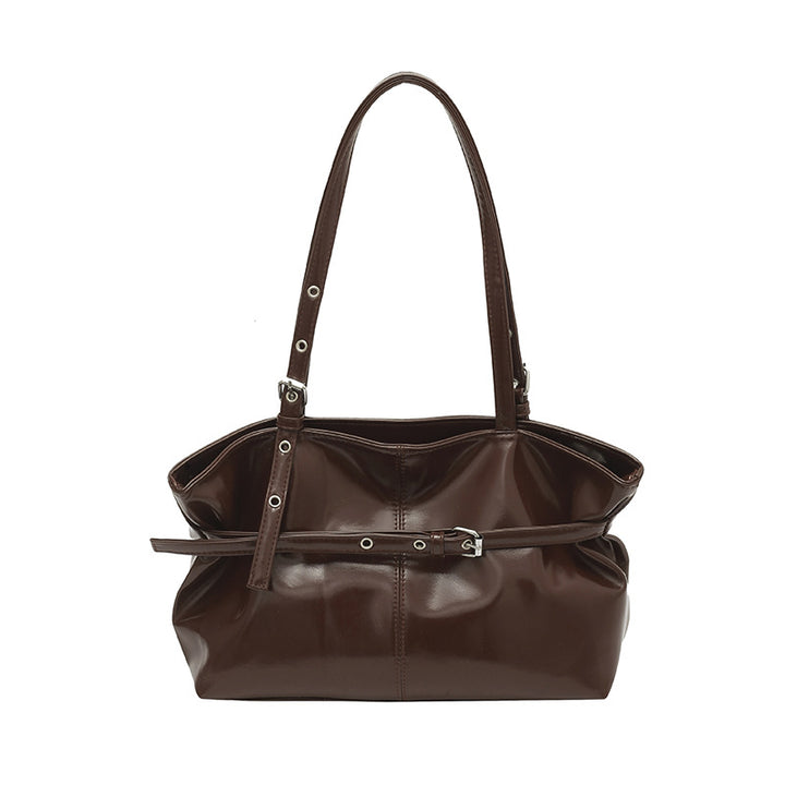 Stylische Faux-Leder Tragetasche