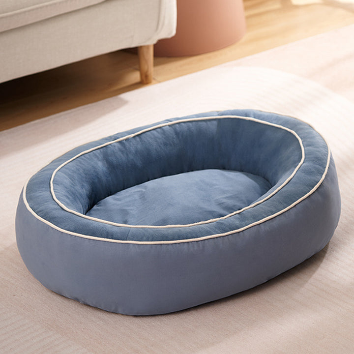 Plüsch Ovales Hundebett