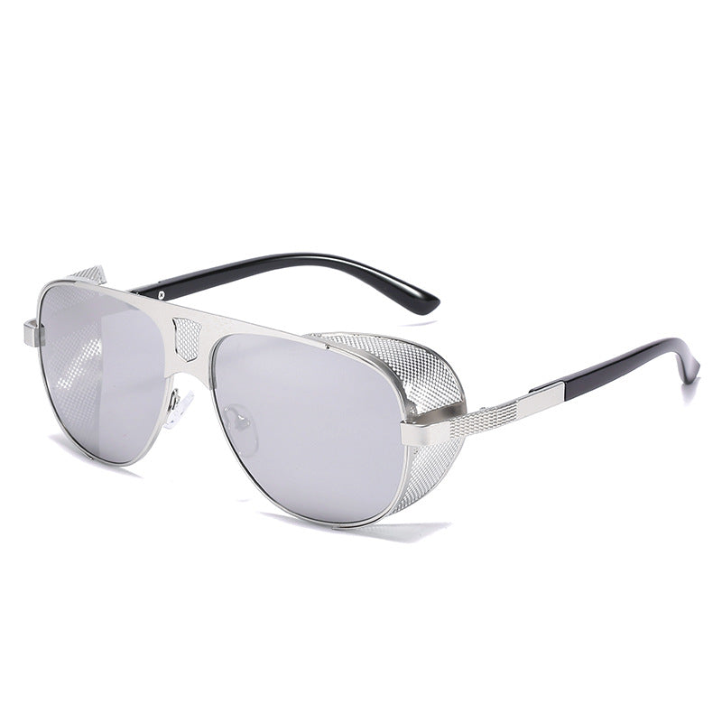 Damen Sportsonnenbrille mit innovativem Netzrahmen und polarisierenden Gläsern Karnz