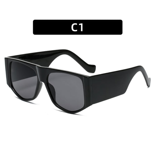 Fette Übergroße Quadratische Rahmen Sonnenbrille