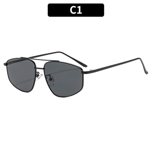 Stylische geometrische Schild Sonnenbrille