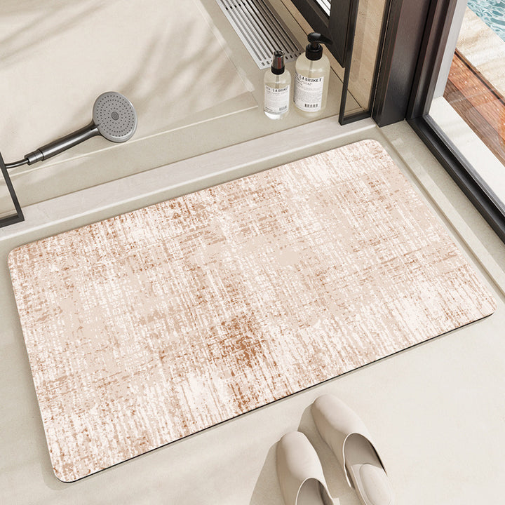 Stylische geometrische Muster-Badmatte Karnz