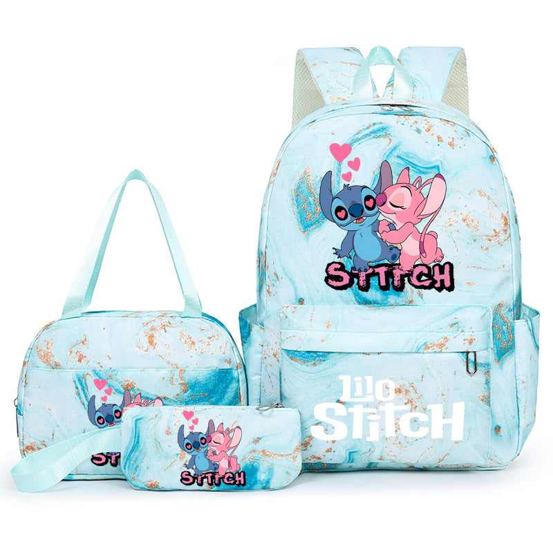 Marmormuster Mehrteiliger Rucksack Set