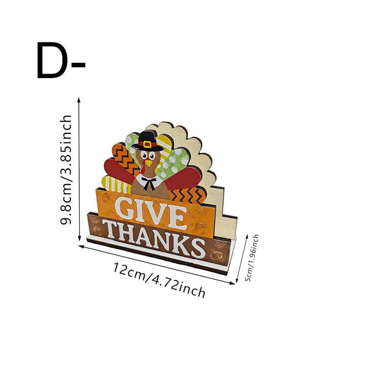 Dekofigur Thanksgiving Truthahn Karnz