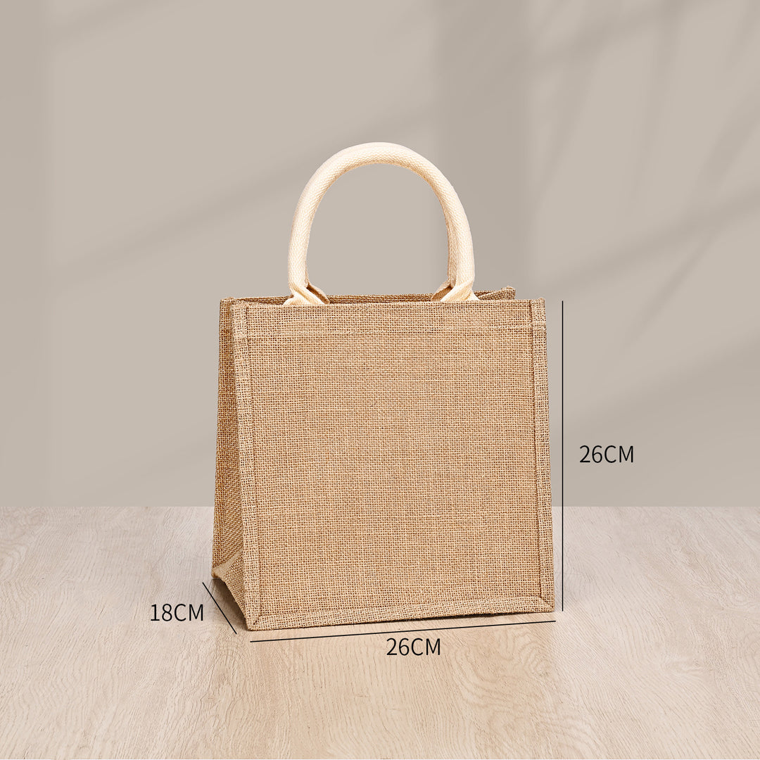 Umweltfreundliche Jute-Tragetasche Karnz