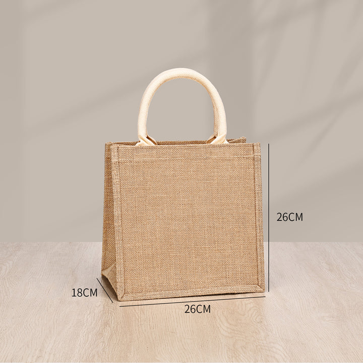 Umweltfreundliche Jute-Tragetasche Karnz