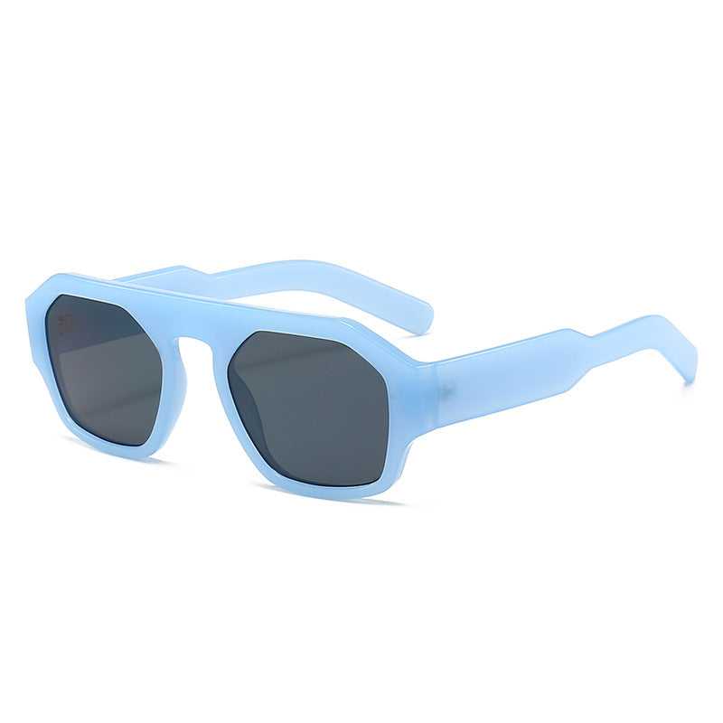 Damen modische Sonnenbrille im innovativen geometrischen Design Karnz