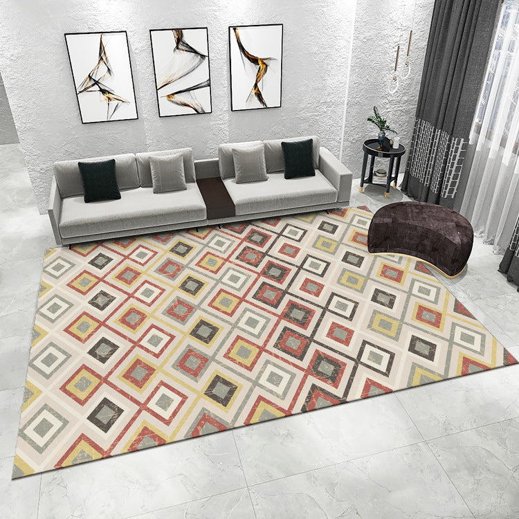 Geometrisch gemusterter Teppich 1786779209