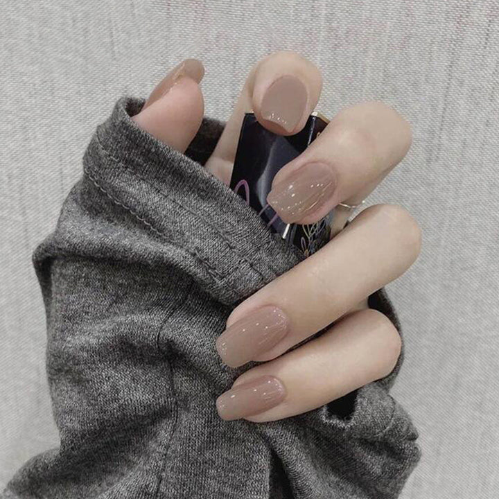 Natürliche Glänzende Nagelspitzen Karnz