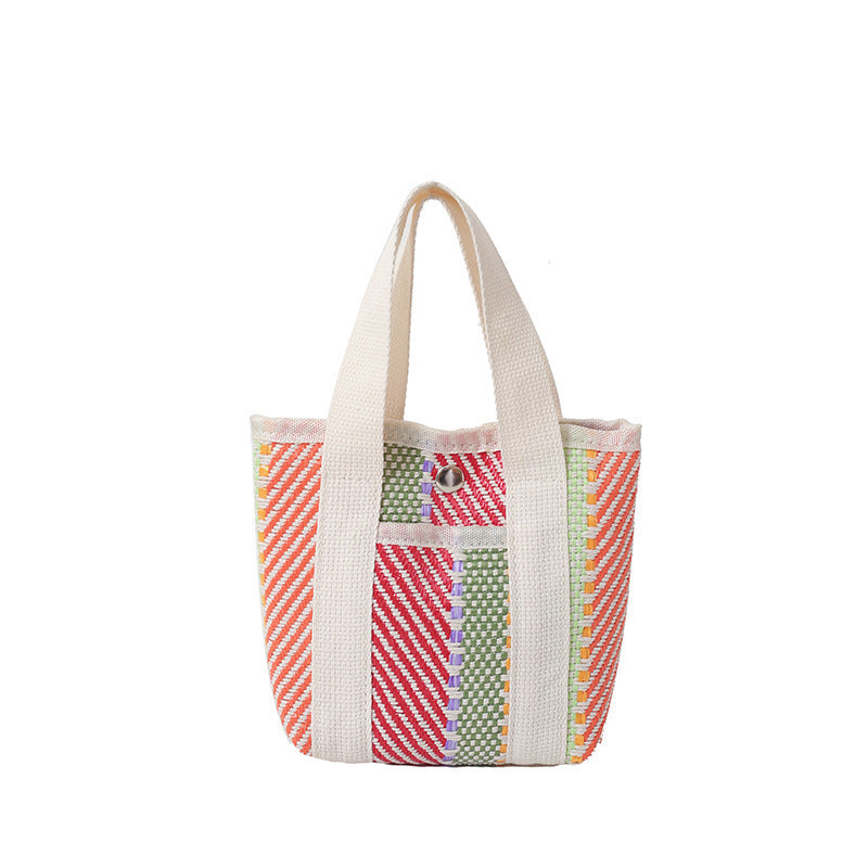Bunte Gewebte Strandtasche Karnz