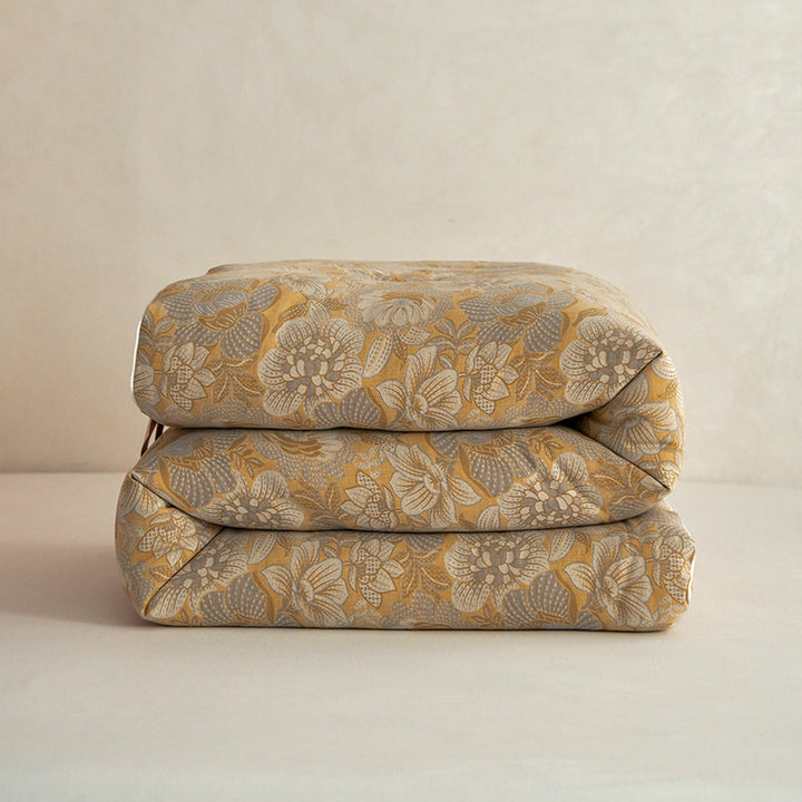 Florales Baumwollbettdecke Duvet-Einsatz mit hypoallergenem, leichtem Füllmaterial
