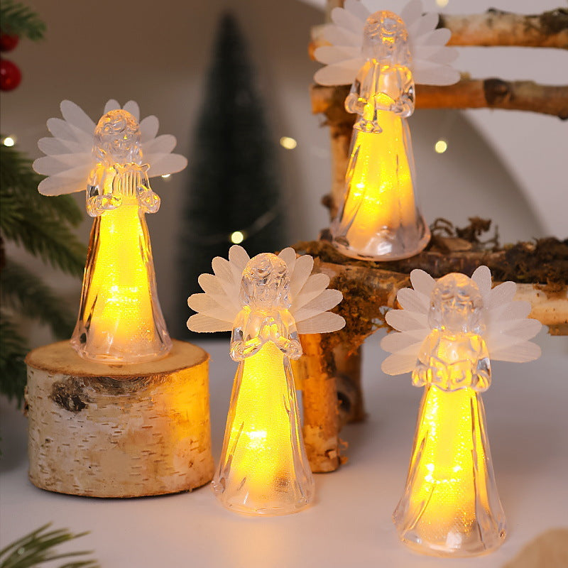 Dekorative LED Engel Figur Karnz