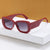 Damen oversized Kunststoff-Sonnenbrille Karnz