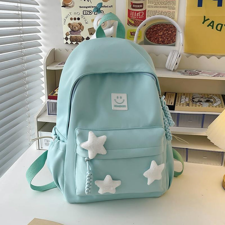 Charmant Verspielt Stern-Beschmückter Rucksack
