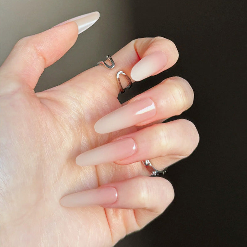 Elegante glitzernde Acrylnagelerweiterungen Karnz