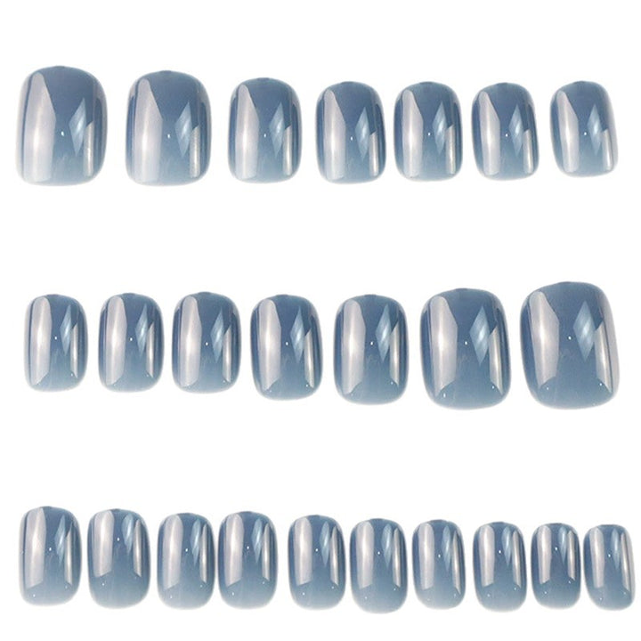 Glänzendes Press-On-Nagelset mit funkelndem Finish Karnz