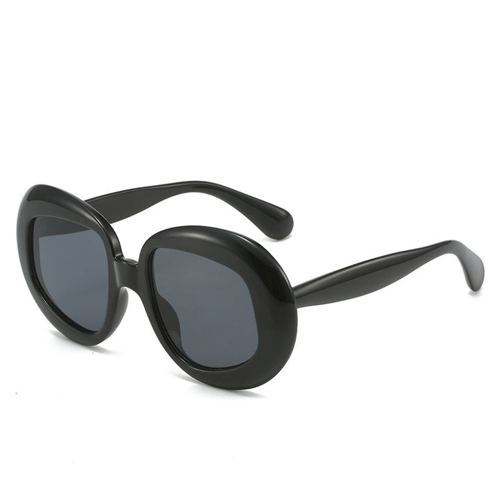 Vintage-inspirierte geometrische Rahmen-Sonnenbrille Karnz