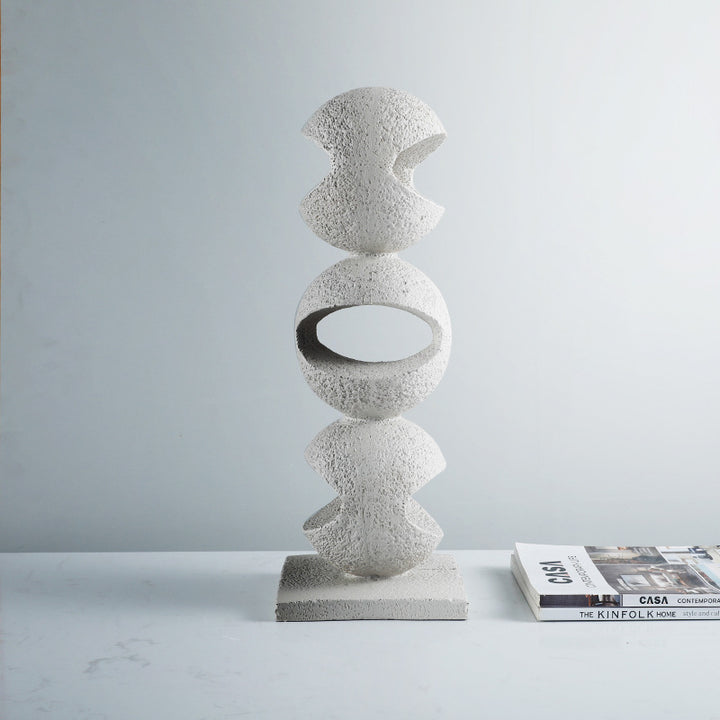 Abstrakte Geometrische Dekorative Skulptur