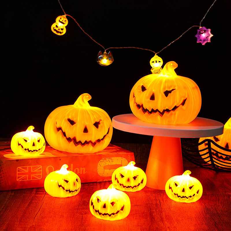 Dekorative Halloween-Leuchte mit Kürbis-Motiv Karnz