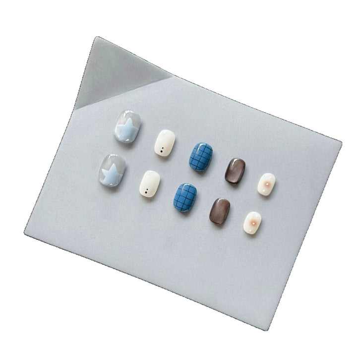 Künstlerisches Press-On Nagel Kit