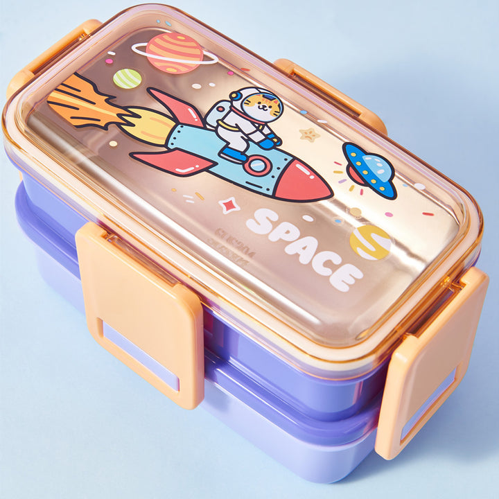 Raumfahrt-Themen Multi-Abteil Bento Lunchbox