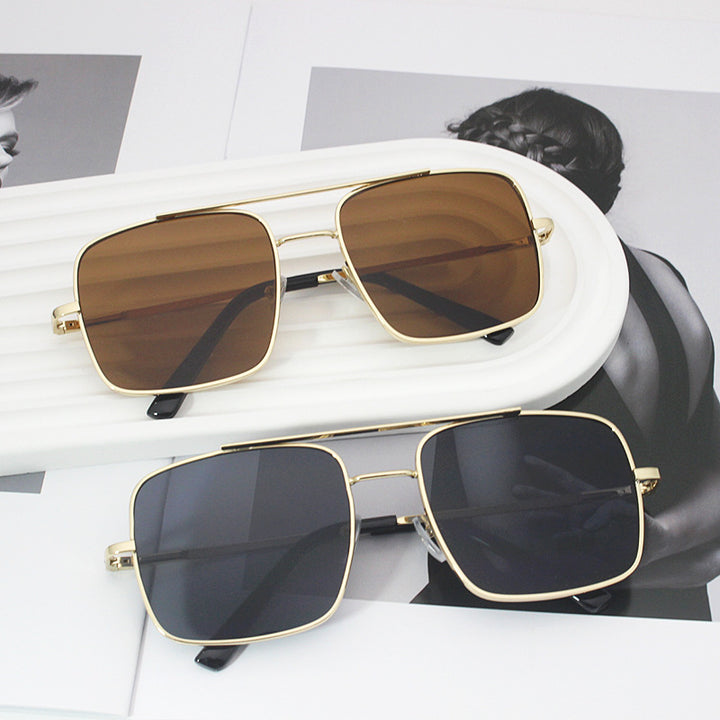 Modische Oversized-Sonnenbrille Im Eleganten Quadratdesign Karnz