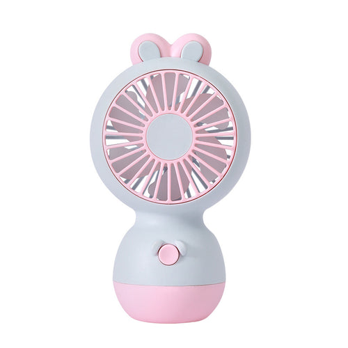 Damen Tragbarer Handventilator mit ergonomischem Design und süßem Tiermotiv Karnz
