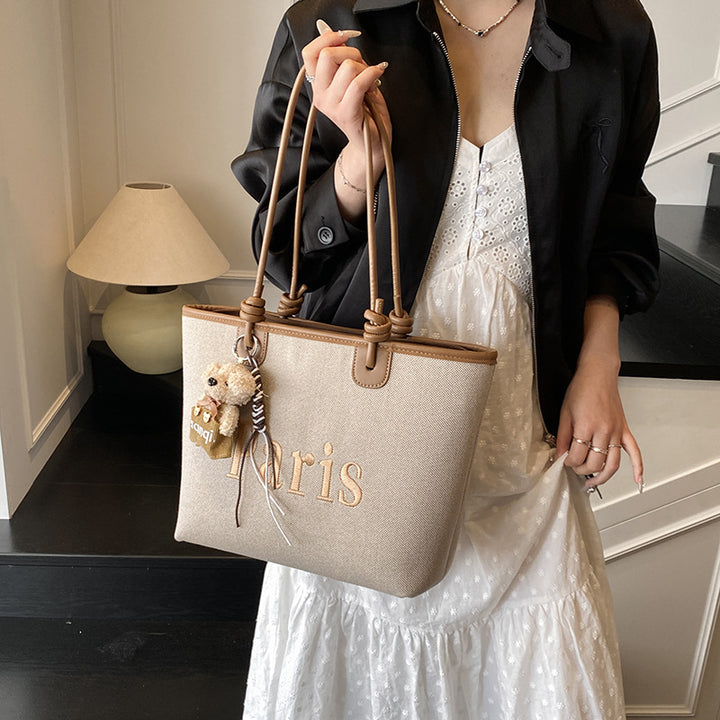Elegante Paris Themen Handtasche Karnz