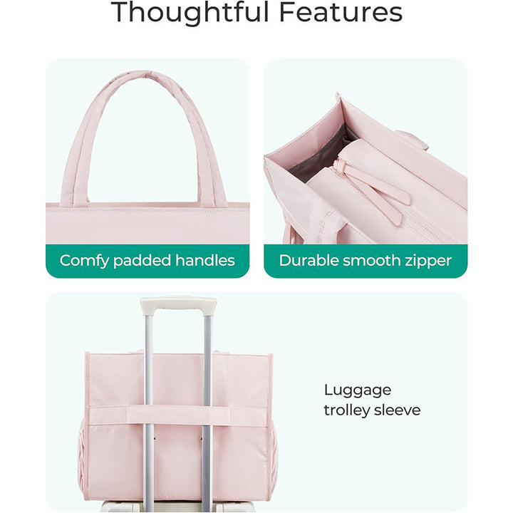 Elegante Handtasche mit Strukturierten Fächern Karnz