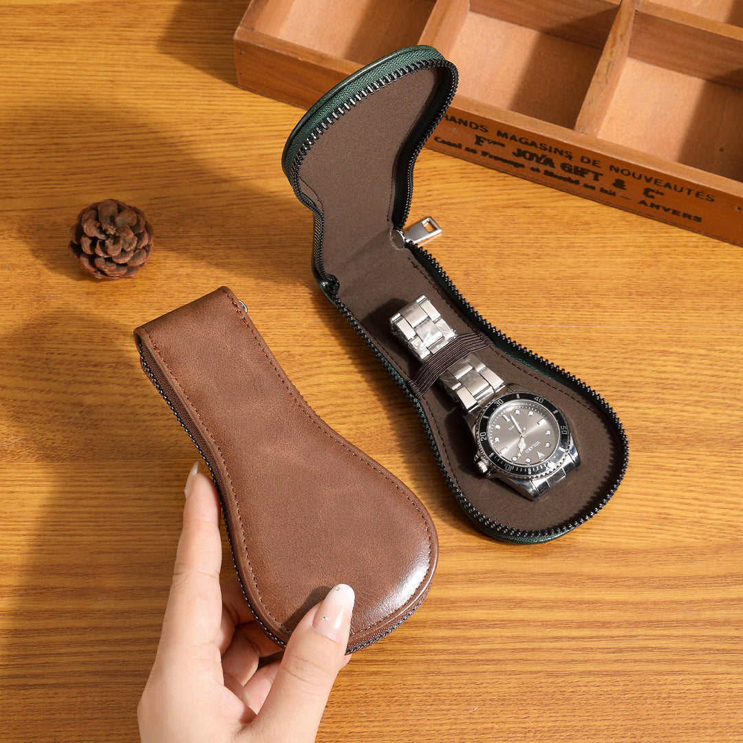 Premium Leder Sonnenbrillen Etui