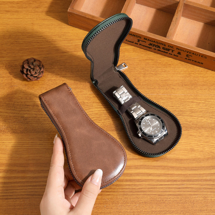 Premium Leder Sonnenbrillen Etui